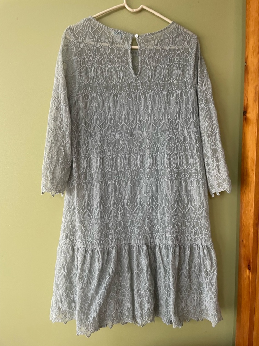Sundance Lace Overlay Dress